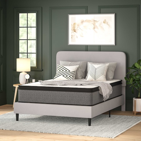 Flash Furniture Queen 13" Pressure Relief Pillow Top Mattress CL-ET232-13-Q-GG